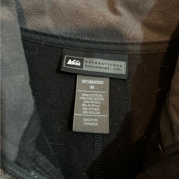 REI brand boiled wool fleece jacket - Picture 3 of 4